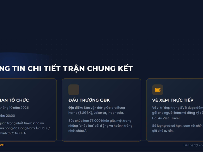 tour chung ket fifa asean Cup 2026 2